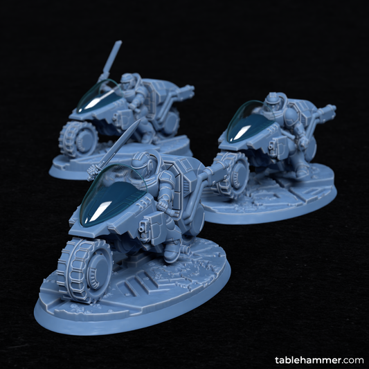 Riders on the Storm - Space Corps - Resin 3D Model - Geek Gaming Scenics - Realm3DPrints