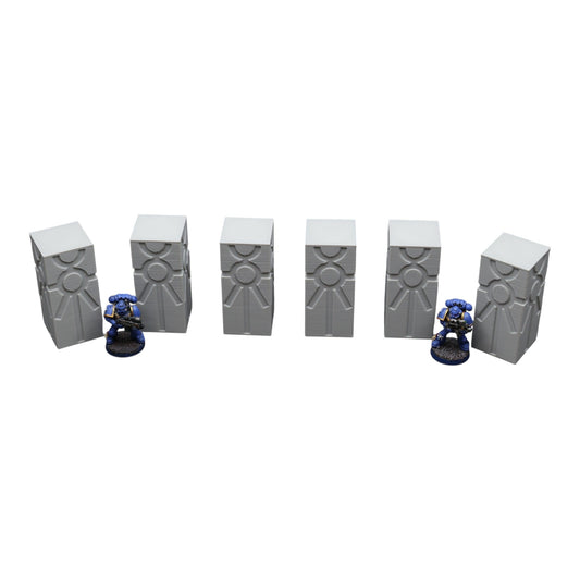 Undead Pillar - 28mm Wargaming Scatter Terrain Scenery Tabletop Miniature - 3D Printed Terrain and Scenery - Geek Gaming Scenics - Jawar3d
