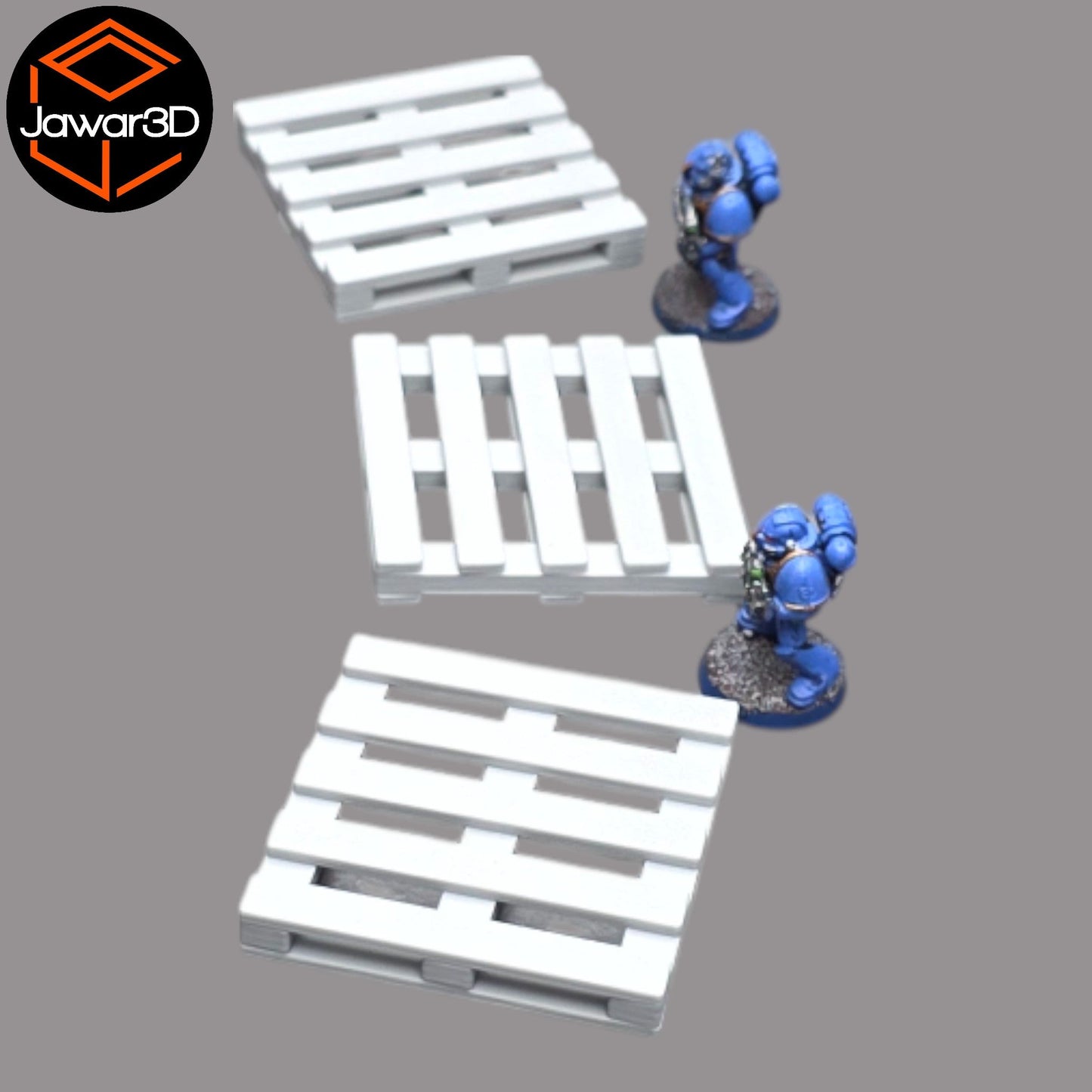 Pallet x3 - 28mm Wargaming Scatter Terrain Scenery Tabletop Miniature