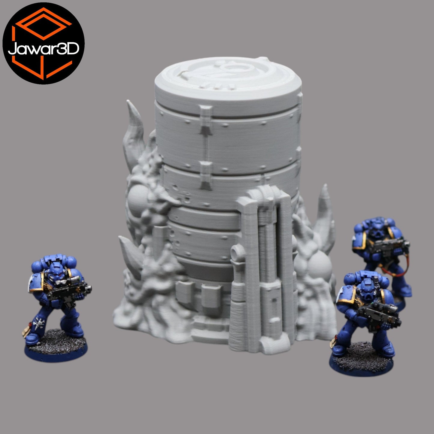 Hive Infected Silo #2 - 28mm Wargaming Scatter Terrain Scenery Tabletop