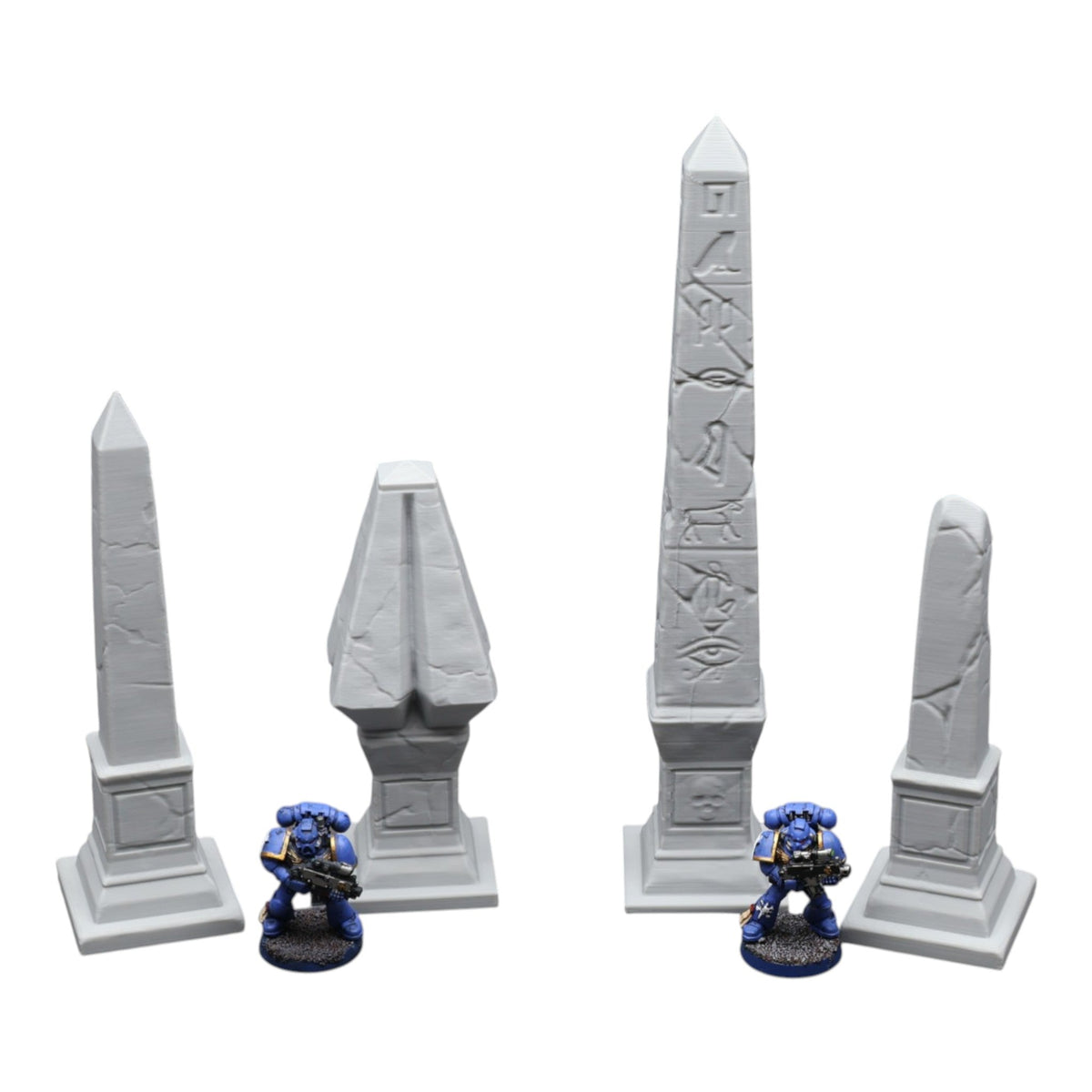 Obelisks - 28mm Wargaming Scatter Terrain Scenery Tabletop Miniature