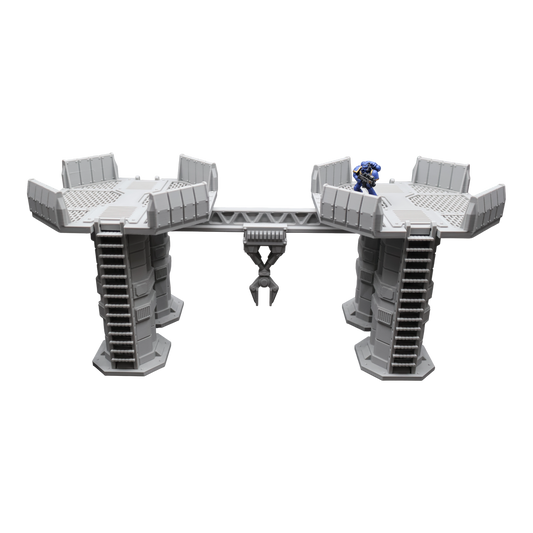 Nyxar Crane - 28mm Wargaming Scatter Terrain Scenery Tabletop Miniature - 3D Printed Terrain and Scenery - Geek Gaming Scenics - Jawar3d
