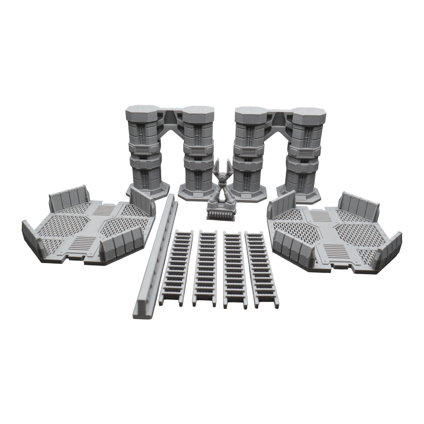 Nyxar Crane - 28mm Wargaming Scatter Terrain Scenery Tabletop Miniature