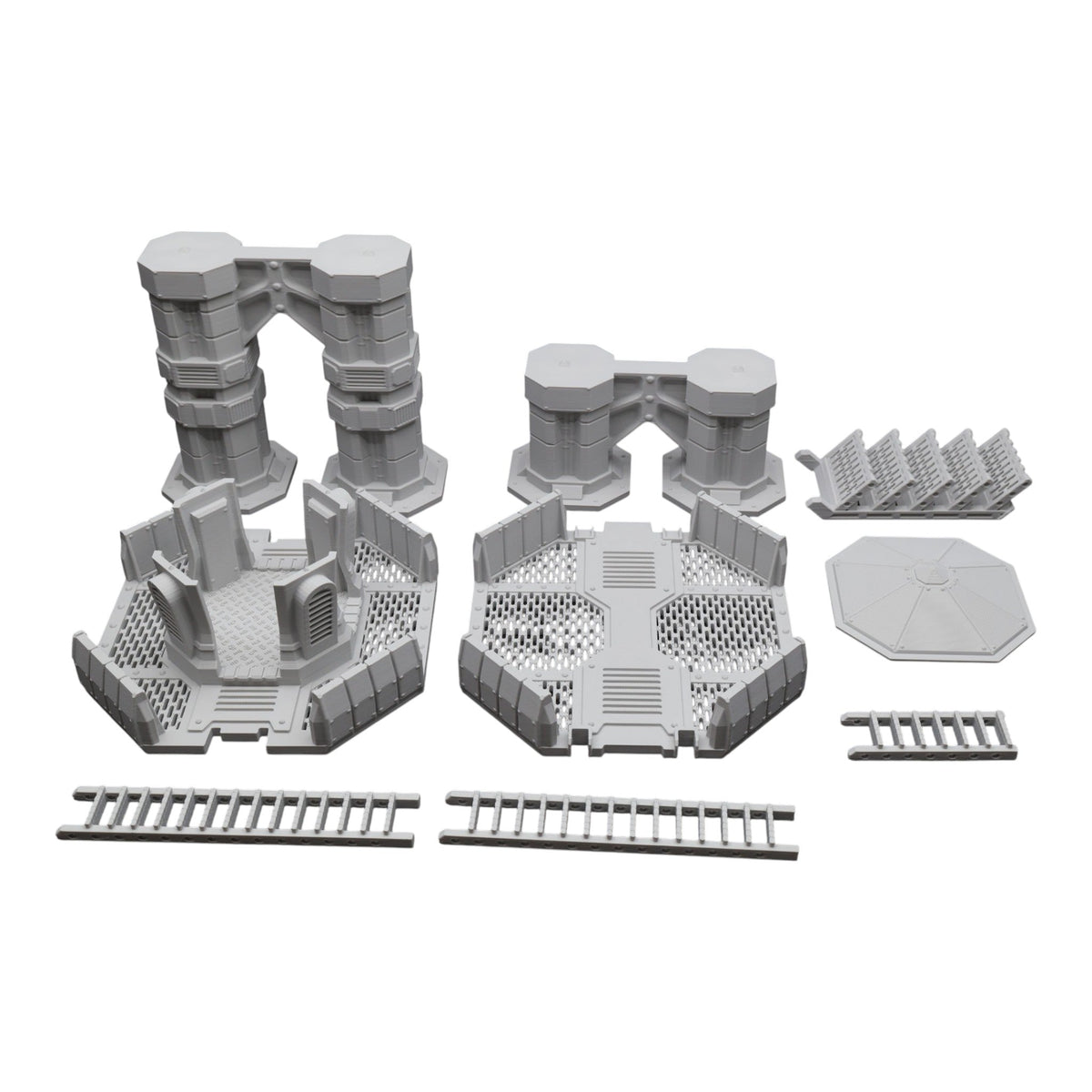 Nyxar Platforms - 28mm Wargaming Scatter Terrain Scenery Tabletop Miniature