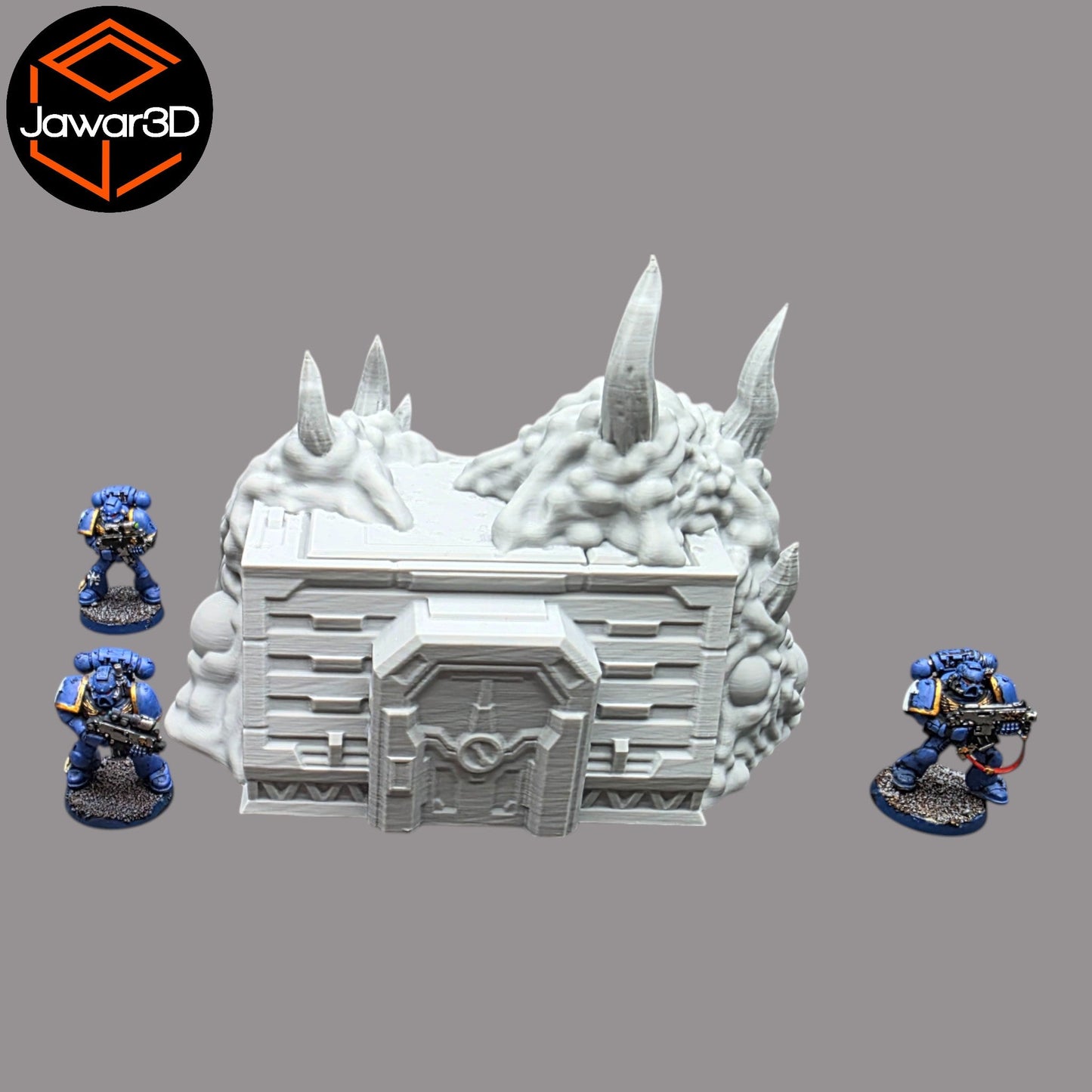 Hive Infected Control Station - 28mm Wargaming Scatter Terrain Scenery Tabletop - 3D Printed Terrain and Scenery - Geek Gaming Scenics - Jawar3d