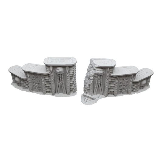 Lyra Stairs - 28mm Wargaming Scatter Terrain Scenery Tabletop Miniature