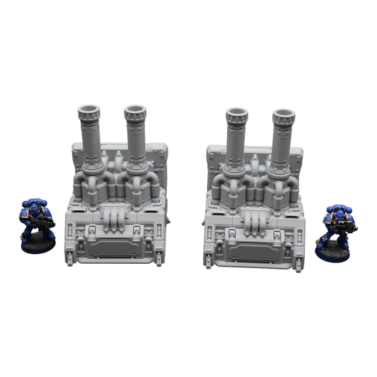 Production Reactor - 28mm Wargaming Scatter Terrain Scenery Tabletop Miniature - 3D Printed Terrain and Scenery - Geek Gaming Scenics - Jawar3d