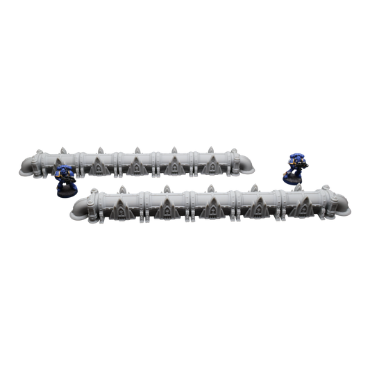 Production Pipes - 28mm Wargaming Scatter Terrain Scenery Tabletop Miniature - 3D Printed Terrain and Scenery - Geek Gaming Scenics - Jawar3d