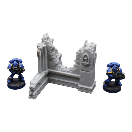 Ruined Empire #5 - 28mm Wargaming Scatter Terrain Scenery Tabletop Miniature - 3D Printed Terrain and Scenery - Geek Gaming Scenics - Jawar3d