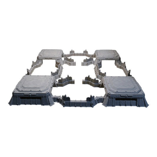 Trench Bunker Set - 28mm Wargaming Scatter Terrain Scenery Tabletop Miniature