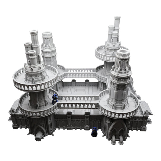 Steel Refinery Assembly #3 - 28mm Wargaming Scatter Terrain Scenery Tabletop