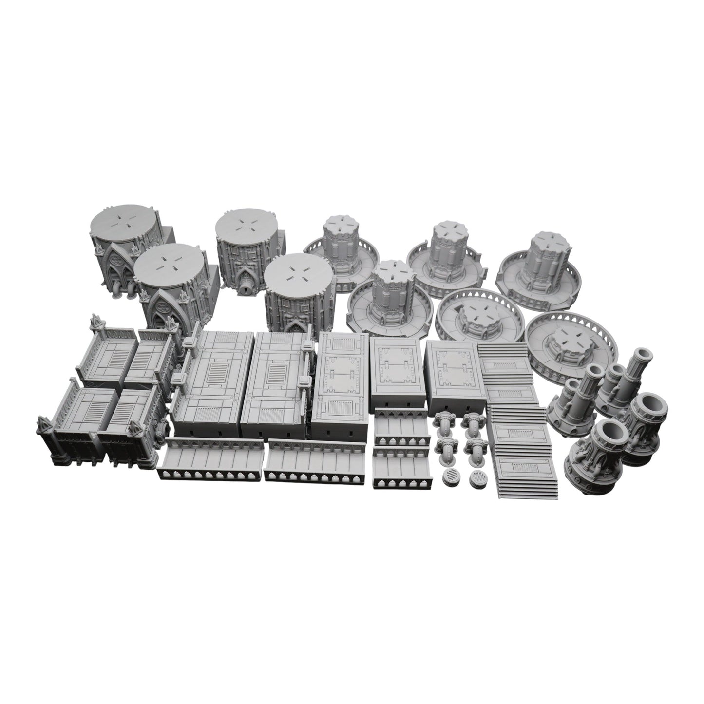 Steel Refinery Assembly #3 - 28mm Wargaming Scatter Terrain Scenery Tabletop