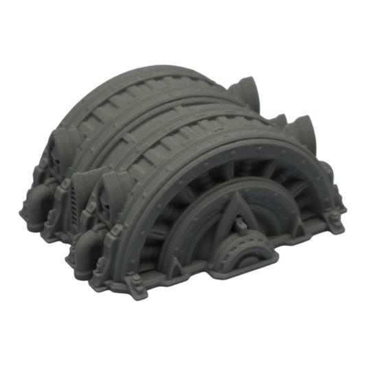 Dual Turbine - 28mm Wargaming Scatter Terrain Scenery Tabletop Grimdark