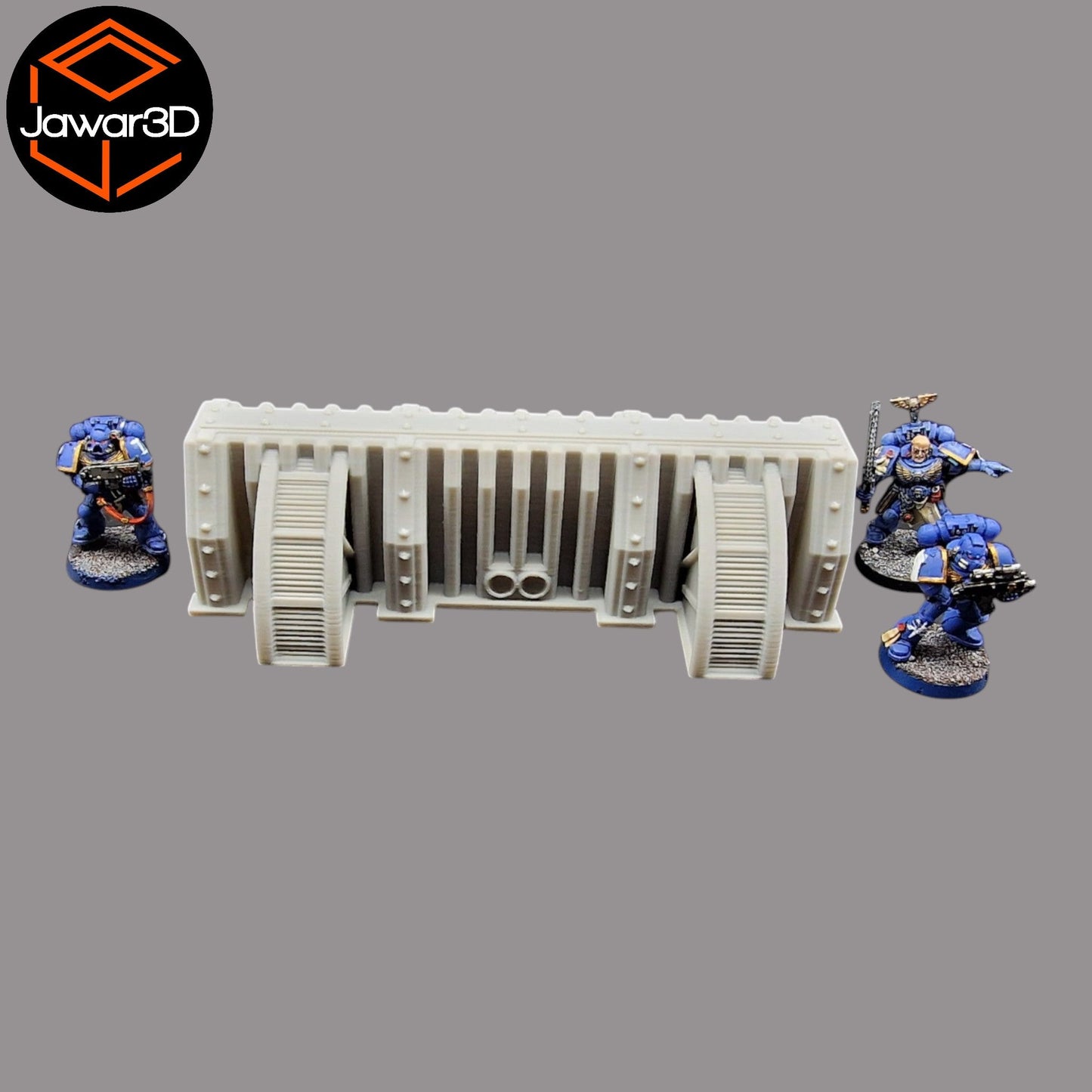 Energy Bridge Console with Turbines - 28mm Wargaming Scatter Terrain Scenery