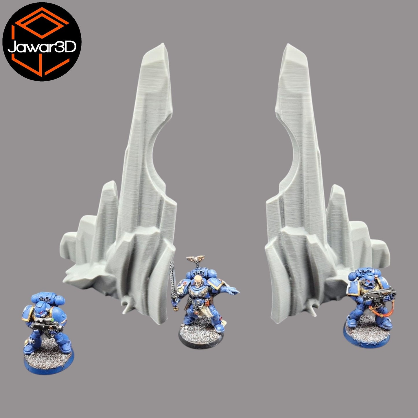 Rock Passage - 28mm Wargaming Scatter Terrain Scenery Tabletop Miniature - 3D Printed Terrain and Scenery - Geek Gaming Scenics - Jawar3d
