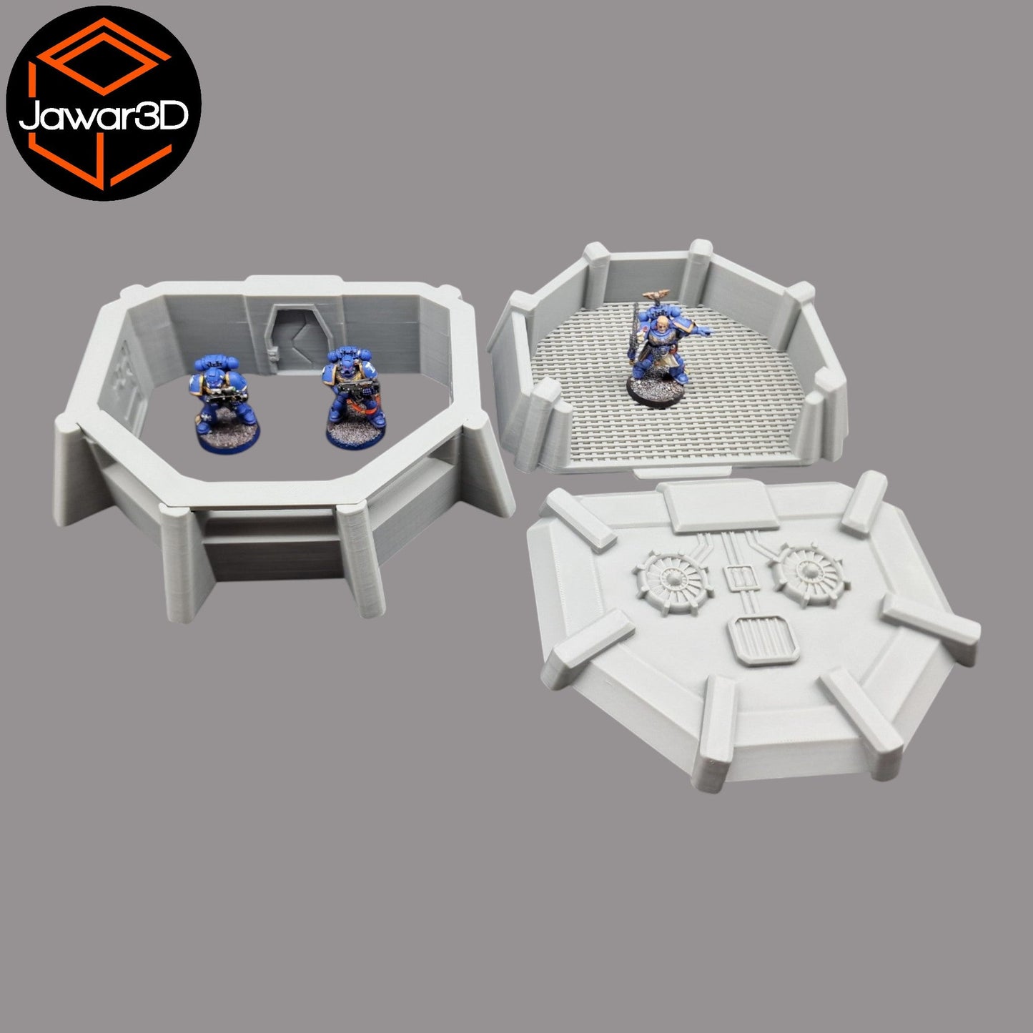 Standard Defence Bunker - 28mm Wargaming Scatter Terrain Scenery Tabletop