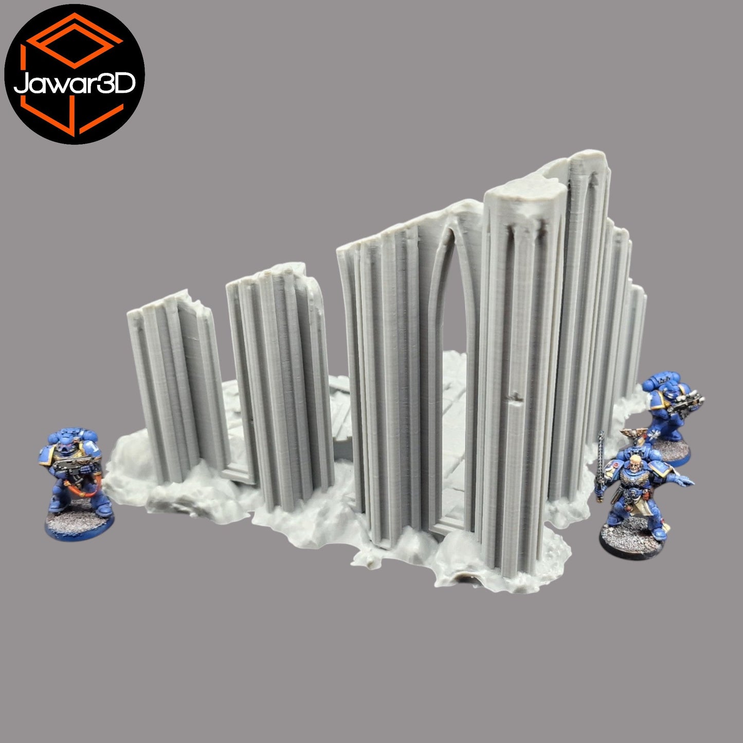 Zarix Ruins - 28mm Wargaming Scatter Terrain Scenery Tabletop Miniature