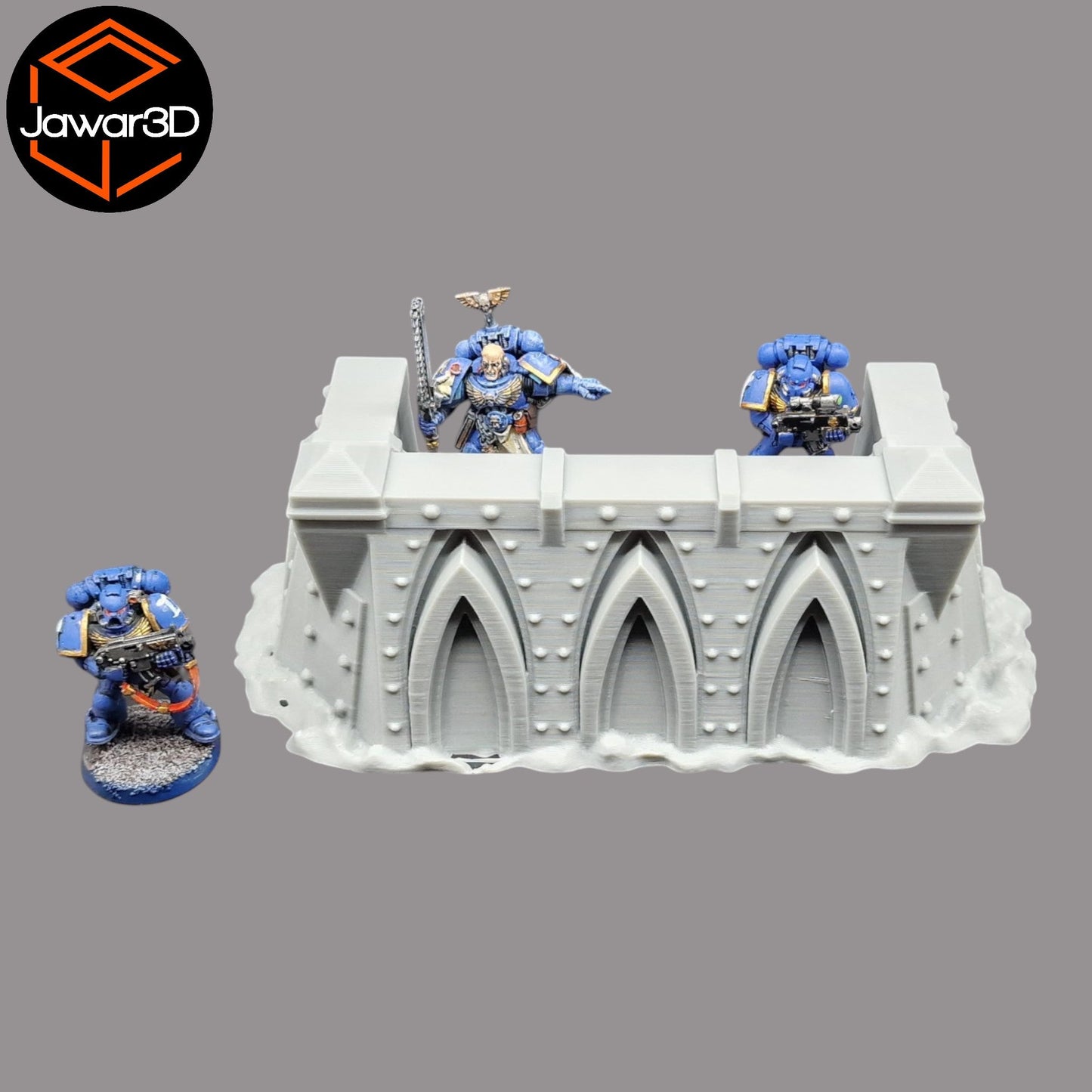 Zarix Corner - 28mm Wargaming Scatter Terrain Scenery Tabletop Miniature - 3D Printed Terrain and Scenery - Geek Gaming Scenics - Jawar3d