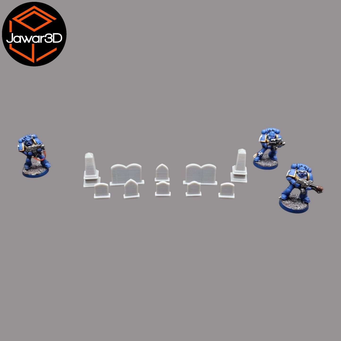 Headstone Collection - 28mm Wargaming Scatter Terrain Scenery Tabletop Miniature