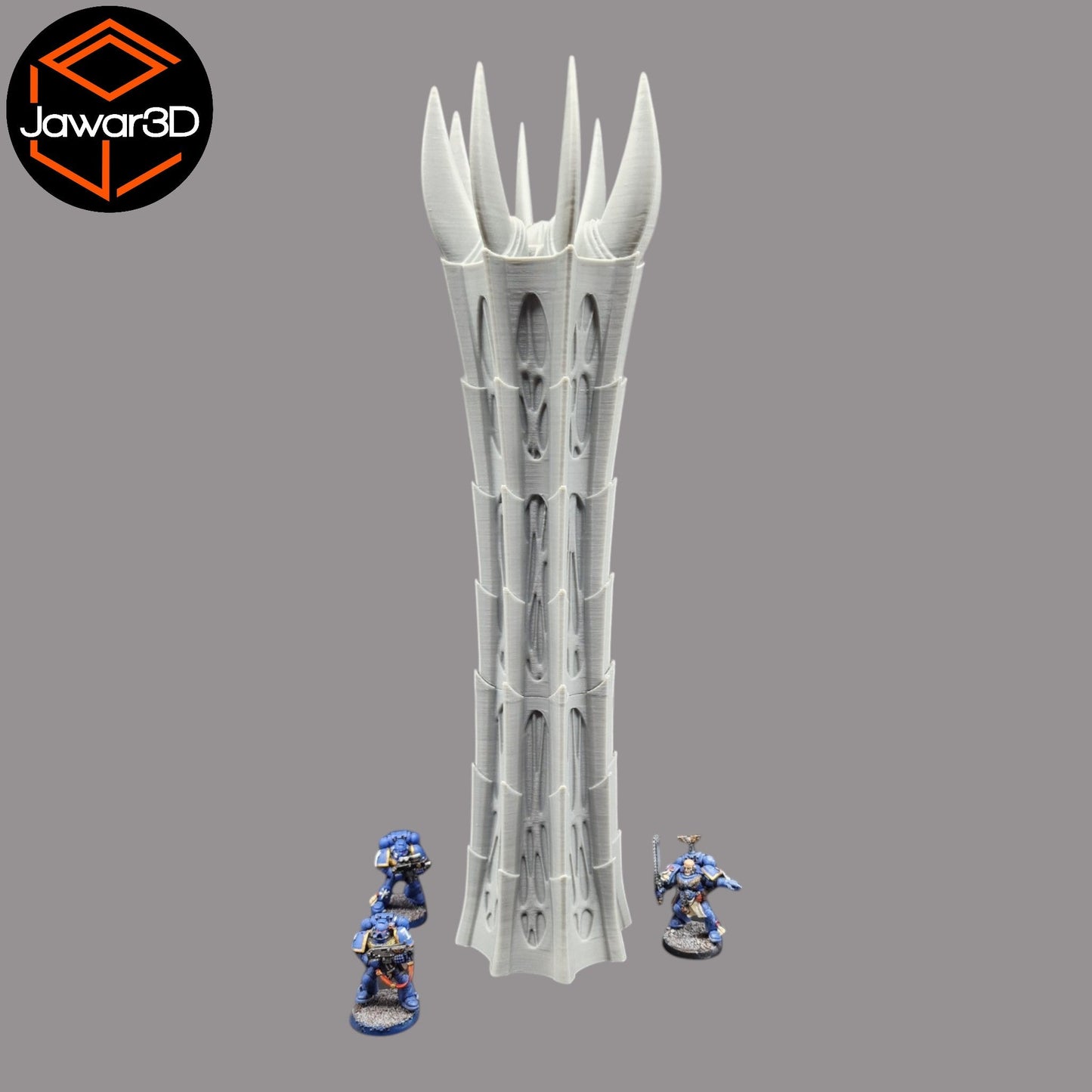 Vorak Tower - 28mm Wargaming Scatter Terrain Scenery Tabletop Miniature - 3D Printed Terrain and Scenery - Geek Gaming Scenics - Jawar3d