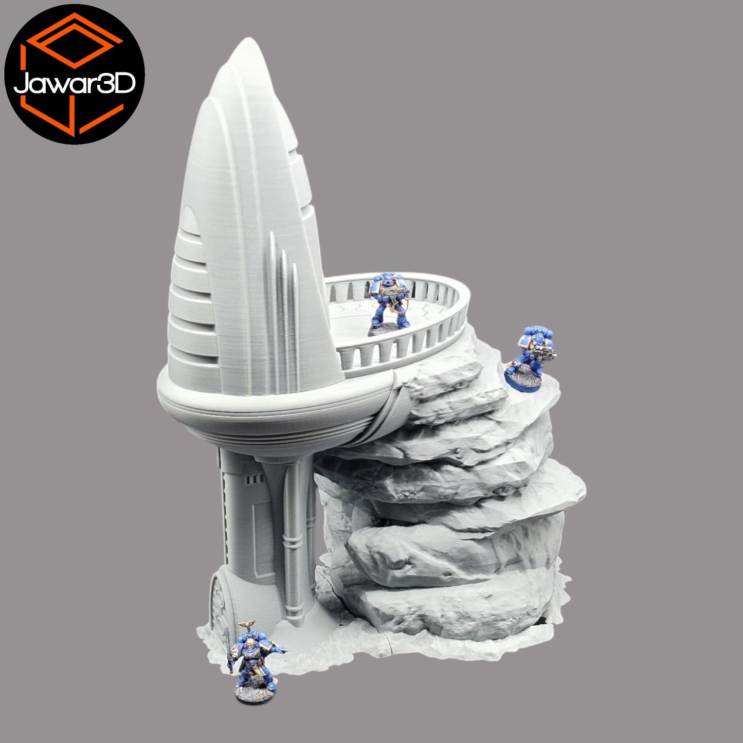 Irix Outpost - 28mm Wargaming Scatter Terrain Scenery Tabletop Miniature - 3D Printed Terrain and Scenery - Geek Gaming Scenics - Jawar3d