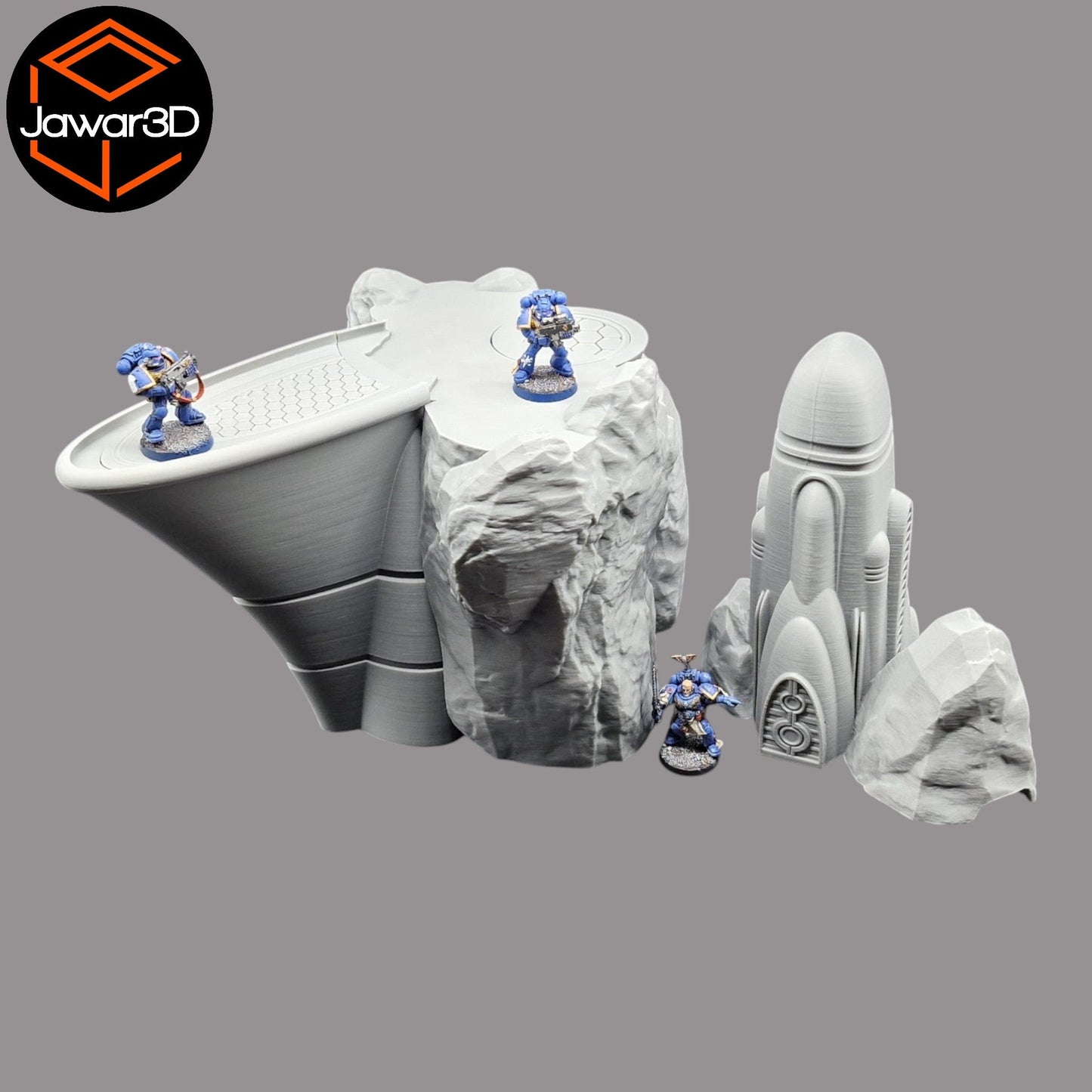 Irix Base - 28mm Wargaming Scatter Terrain Scenery Tabletop Miniature