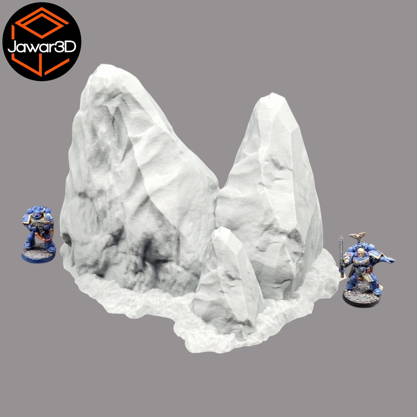 Irix Rock Duo - 28mm Wargaming Scatter Terrain Scenery Tabletop Miniature - 3D Printed Terrain and Scenery - Geek Gaming Scenics - Jawar3d