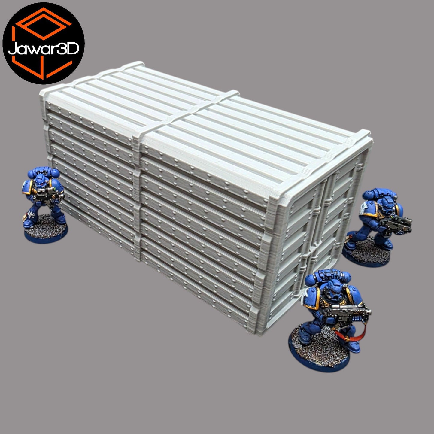 Nyxar Container - 28mm Wargaming Scatter Terrain Scenery Tabletop Miniature - 3D Printed Terrain and Scenery - Geek Gaming Scenics - Jawar3d