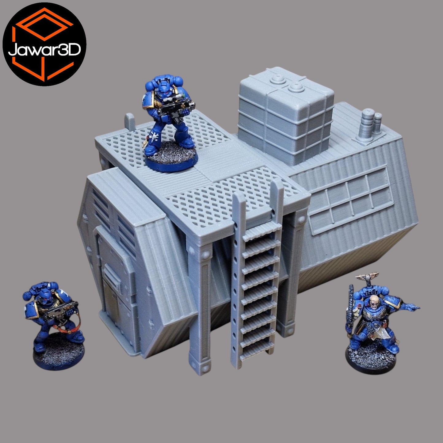 Nyxar Habitat #1 - 28mm Wargaming Scatter Terrain Scenery Tabletop Miniature - 3D Printed Terrain and Scenery - Geek Gaming Scenics - Jawar3d