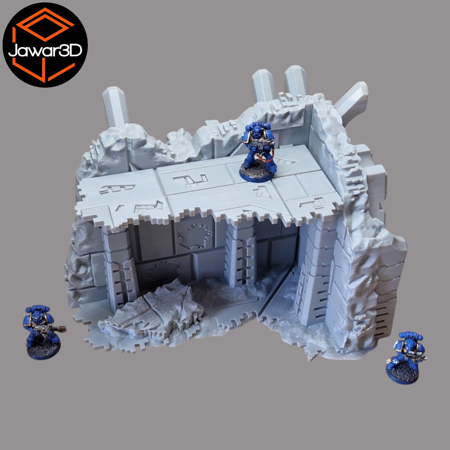 Eldoria Building #2 - 28mm Wargaming Scatter Terrain Scenery Tabletop Miniature - 3D Printed Terrain and Scenery - Geek Gaming Scenics - Jawar3d
