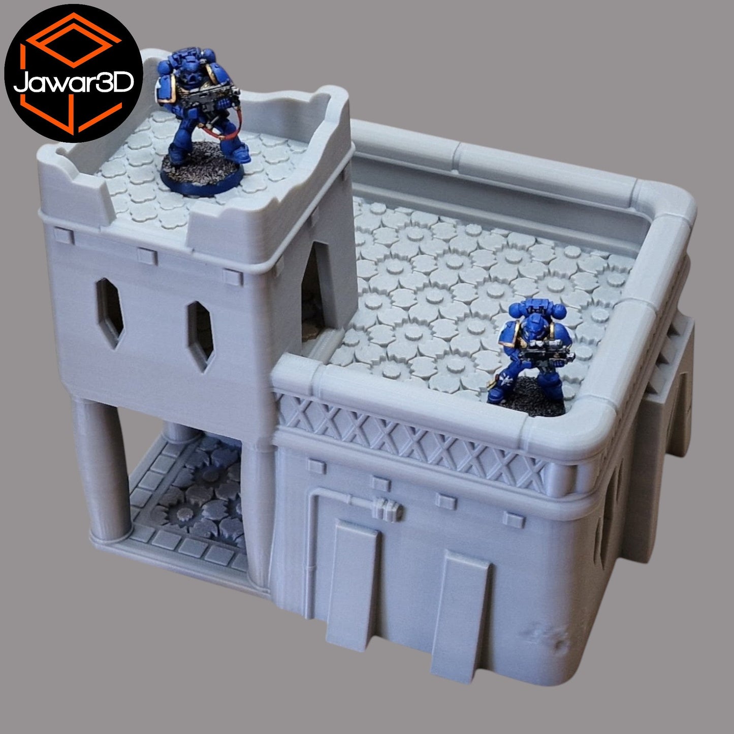 Korrin House #1 - 28mm Wargaming Scatter Terrain Scenery Tabletop Miniature - 3D Printed Terrain and Scenery - Geek Gaming Scenics - Jawar3d