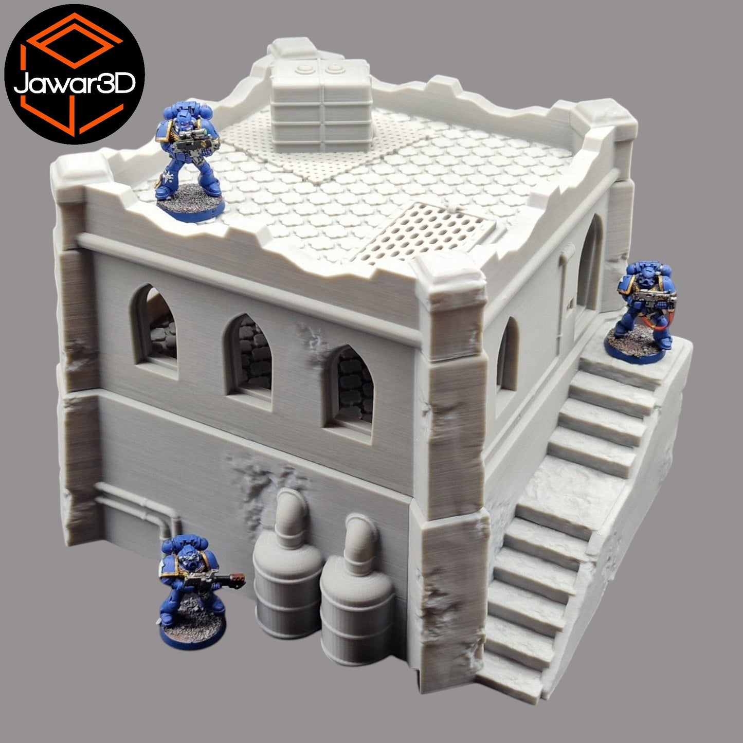 Korrin House #4 - 28mm Wargaming Scatter Terrain Scenery Tabletop Miniature - 3D Printed Terrain and Scenery - Geek Gaming Scenics - Jawar3d