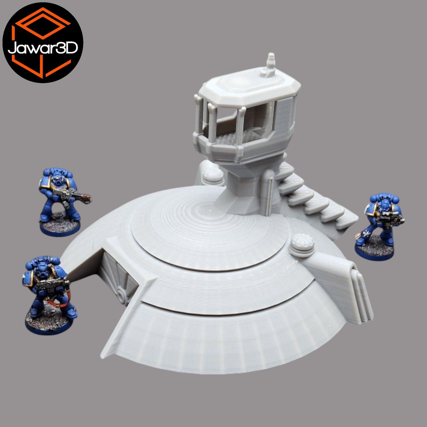 Aric Watch Tower - 28mm Wargaming Scatter Terrain Scenery Tabletop Miniature - 3D Printed Terrain and Scenery - Geek Gaming Scenics - Jawar3d