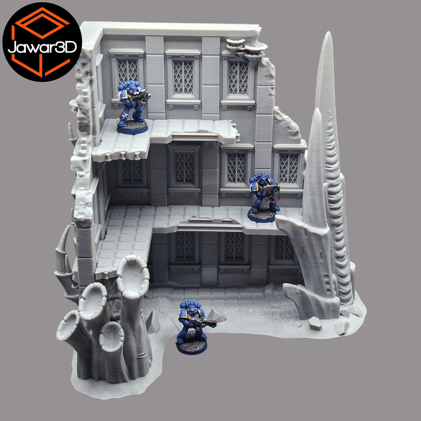 Thalor Wreck #4 - 28mm Wargaming Scatter Terrain Scenery Tabletop Miniature - 3D Printed Terrain and Scenery - Geek Gaming Scenics - Jawar3d
