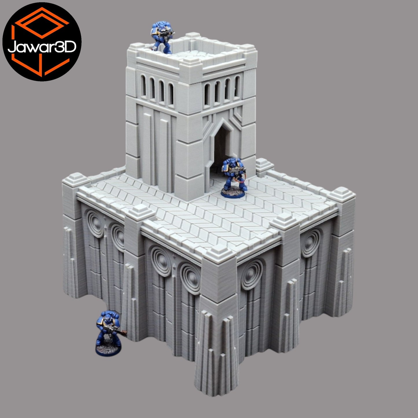 Sylas Building #1 - 28mm Wargaming Scatter Terrain Scenery Tabletop Miniature - 3D Printed Terrain and Scenery - Geek Gaming Scenics - Jawar3d