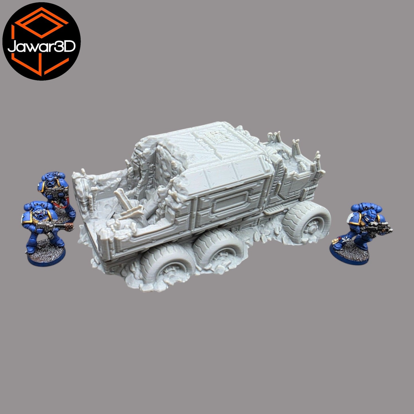 District 12 Vehicle #2 -28mm Wargaming Scatter Terrain Scenery Tabletop Miniature