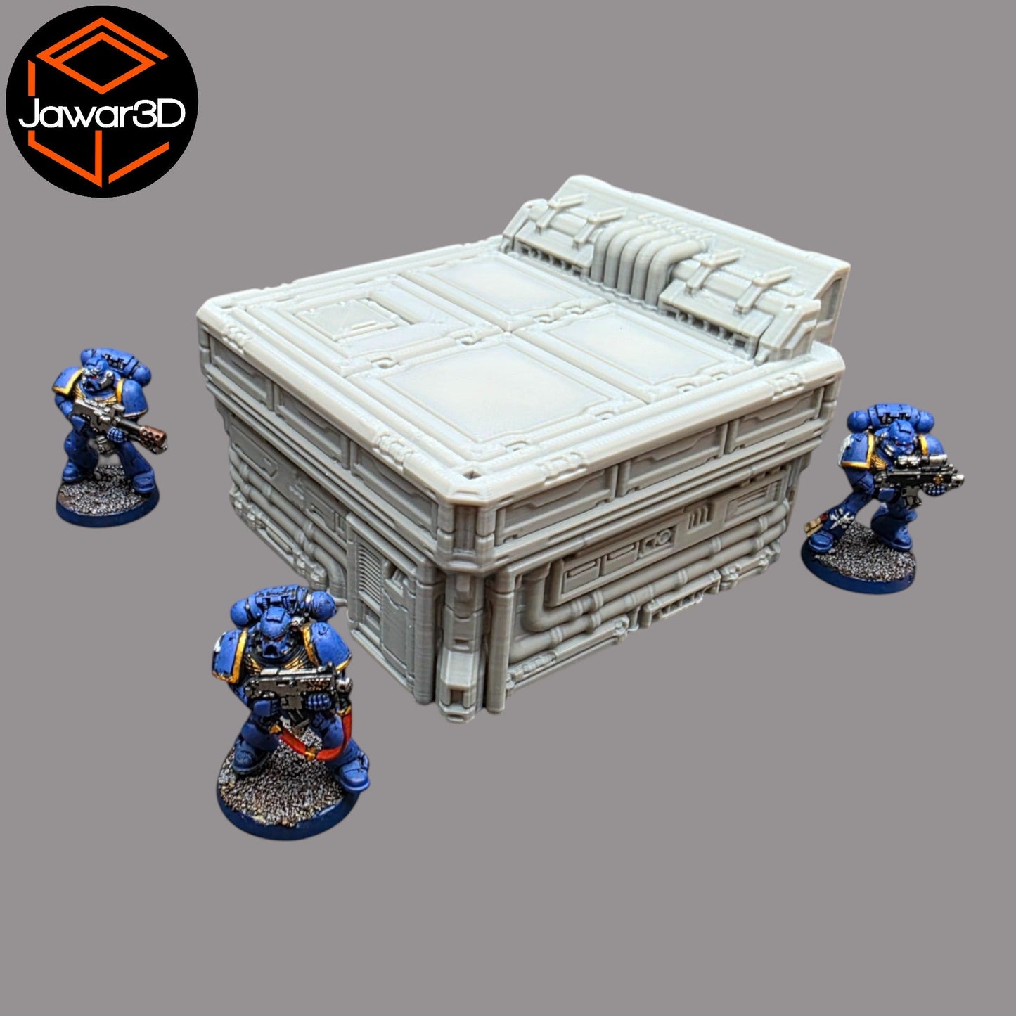 Production Building #1- 28mm Wargaming Scatter Terrain Scenery Tabletop Miniature - 3D Printed Terrain and Scenery - Geek Gaming Scenics - Jawar3d