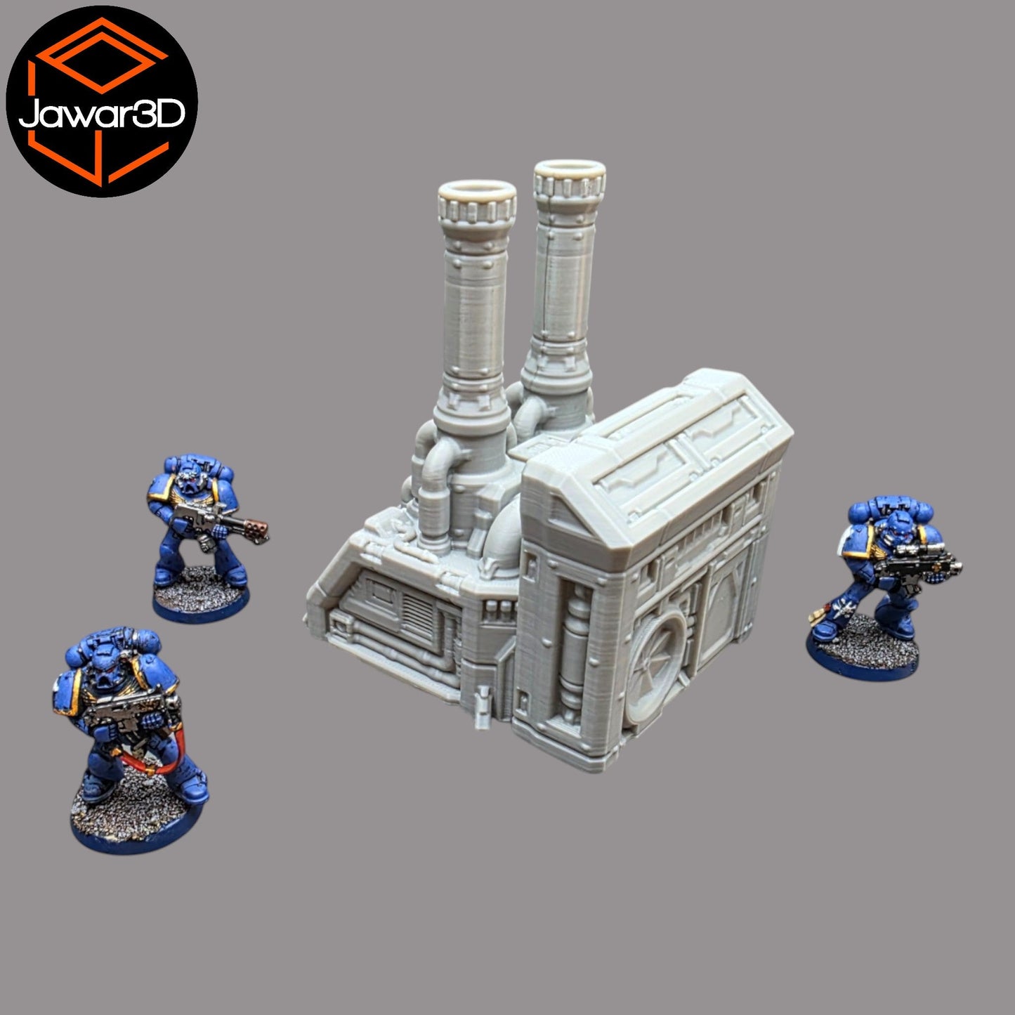 Production Reactor - 28mm Wargaming Scatter Terrain Scenery Tabletop Miniature