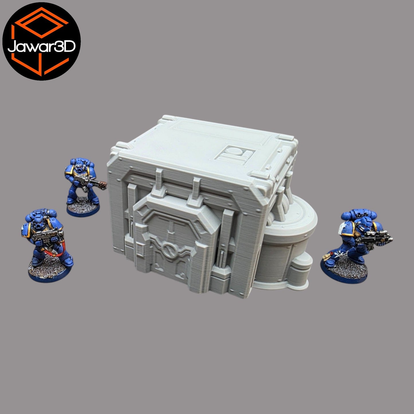 Production Building #2- 28mm Wargaming Scatter Terrain Scenery Tabletop Miniature - 3D Printed Terrain and Scenery - Geek Gaming Scenics - Jawar3d