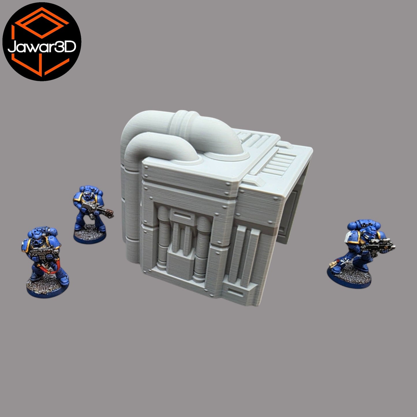Production Building #3- 28mm Wargaming Scatter Terrain Scenery Tabletop Miniature - 3D Printed Terrain and Scenery - Geek Gaming Scenics - Jawar3d