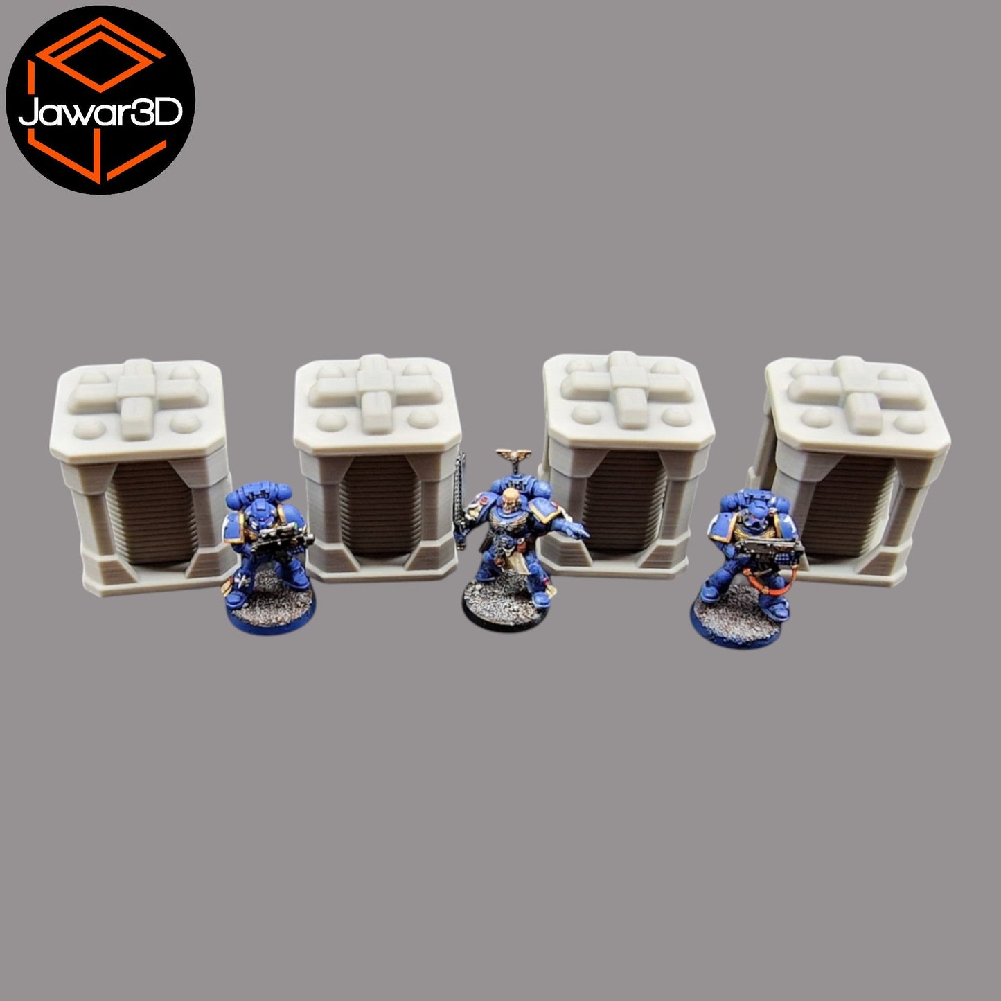 Energy Generator x4 - 28mm Wargaming Scatter Terrain Scenery Tabletop Miniature
