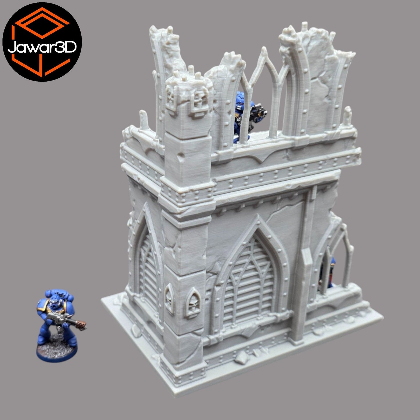 Ruined Empire 2 Floors #3 - 28mm Wargaming Scatter Terrain Scenery Miniature