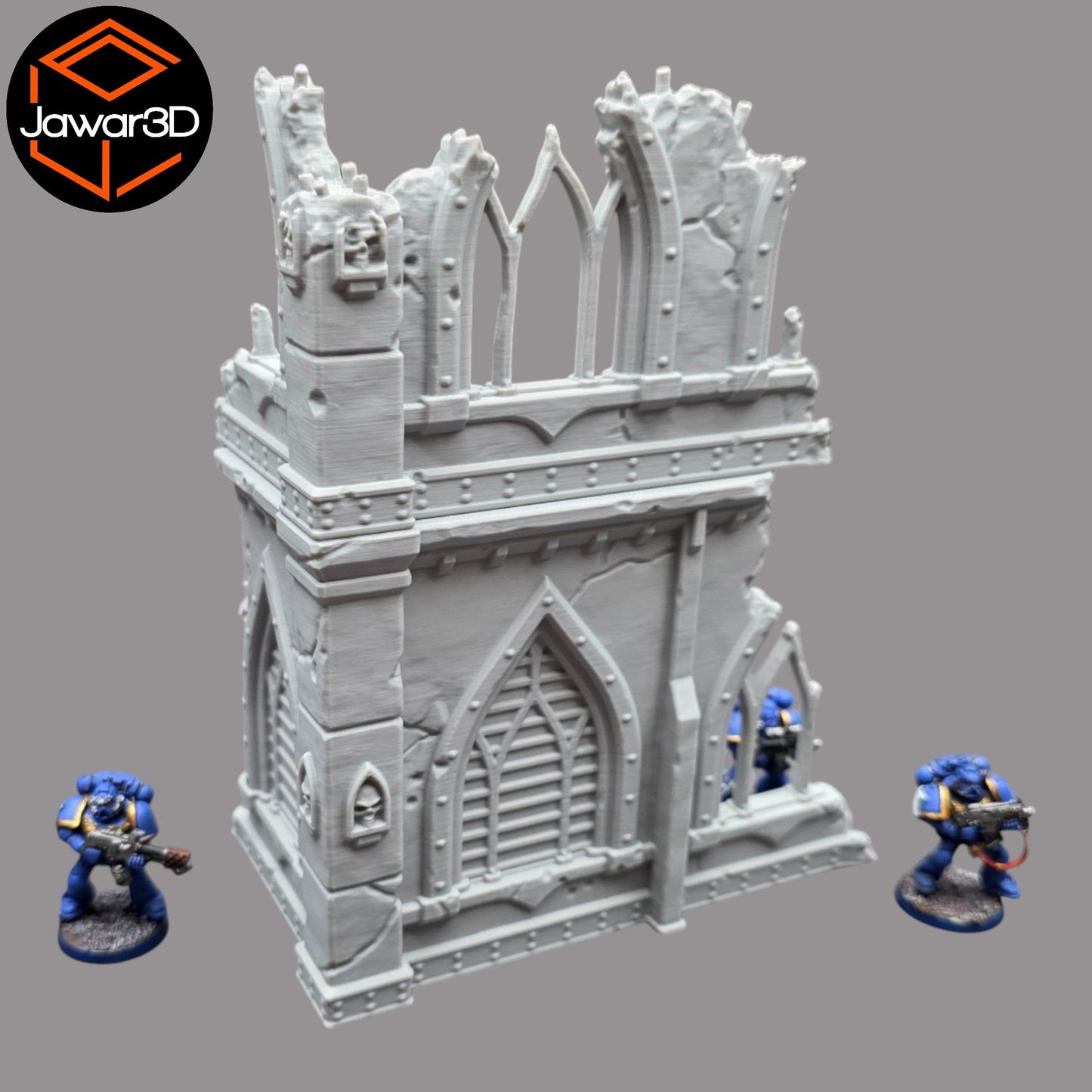 Ruined Empire 2 Floors #4 - 28mm Wargaming Scatter Terrain Scenery Miniature