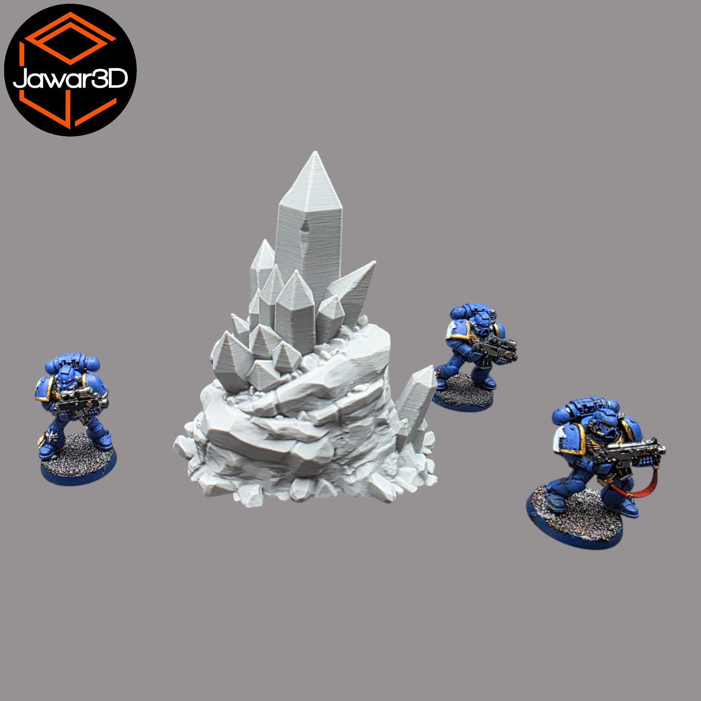 Mineral Deposit #2 - 28mm Wargaming Scatter Terrain Scenery Tabletop