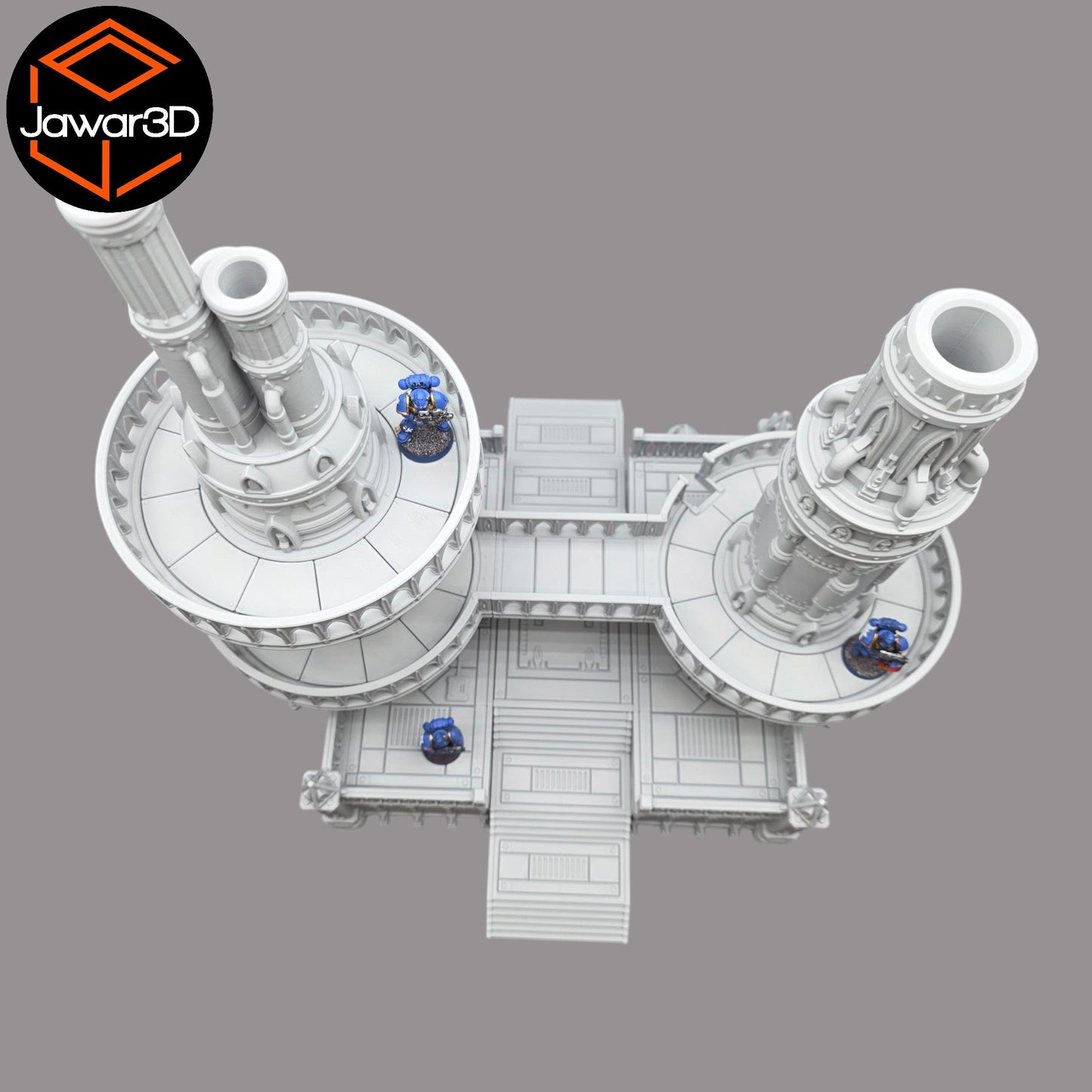 Steel Refinery Assembly #1 - 28mm Wargaming Scatter Terrain Scenery Tabletop