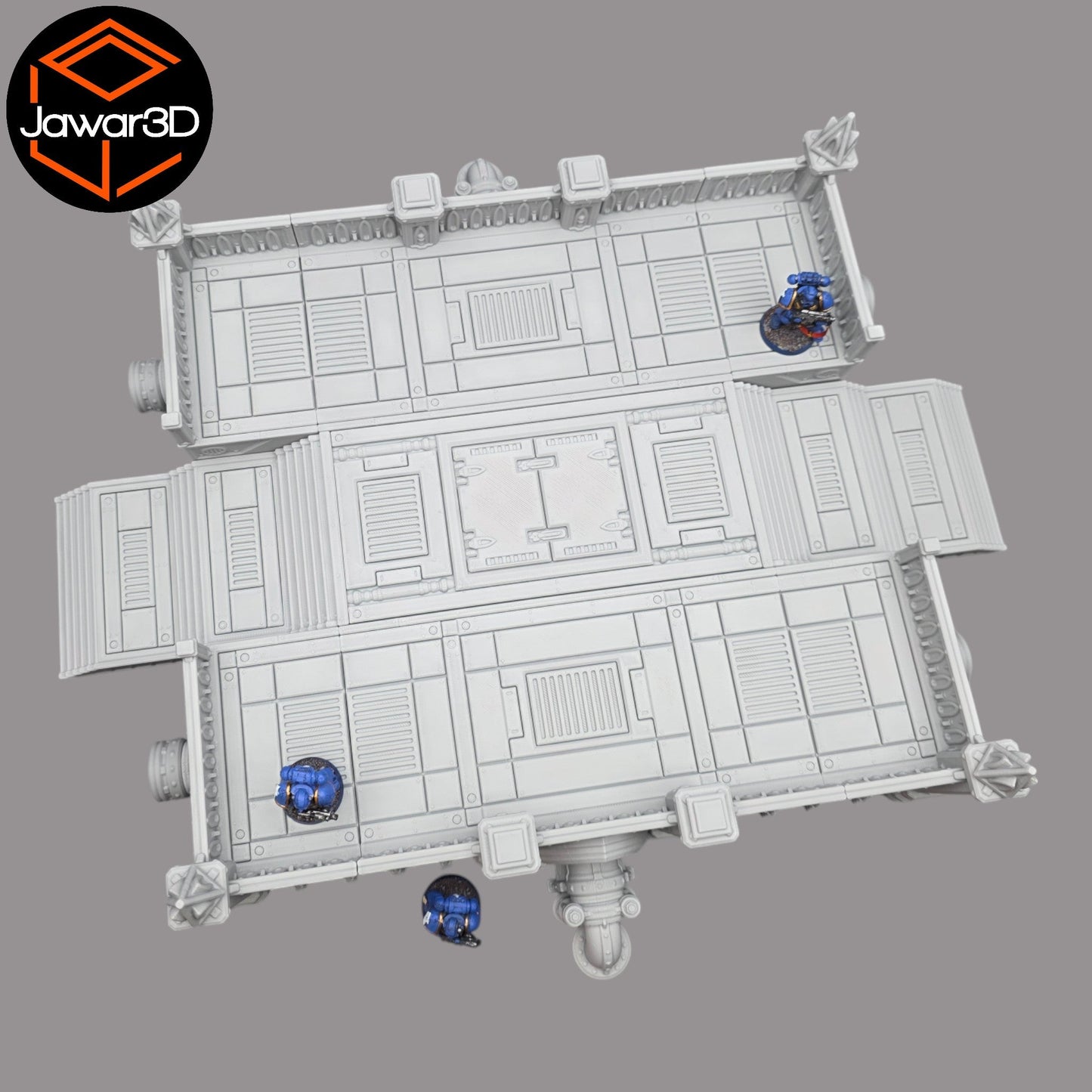 Steel Refinery Assembly #2 - 28mm Wargaming Scatter Terrain Scenery Tabletop