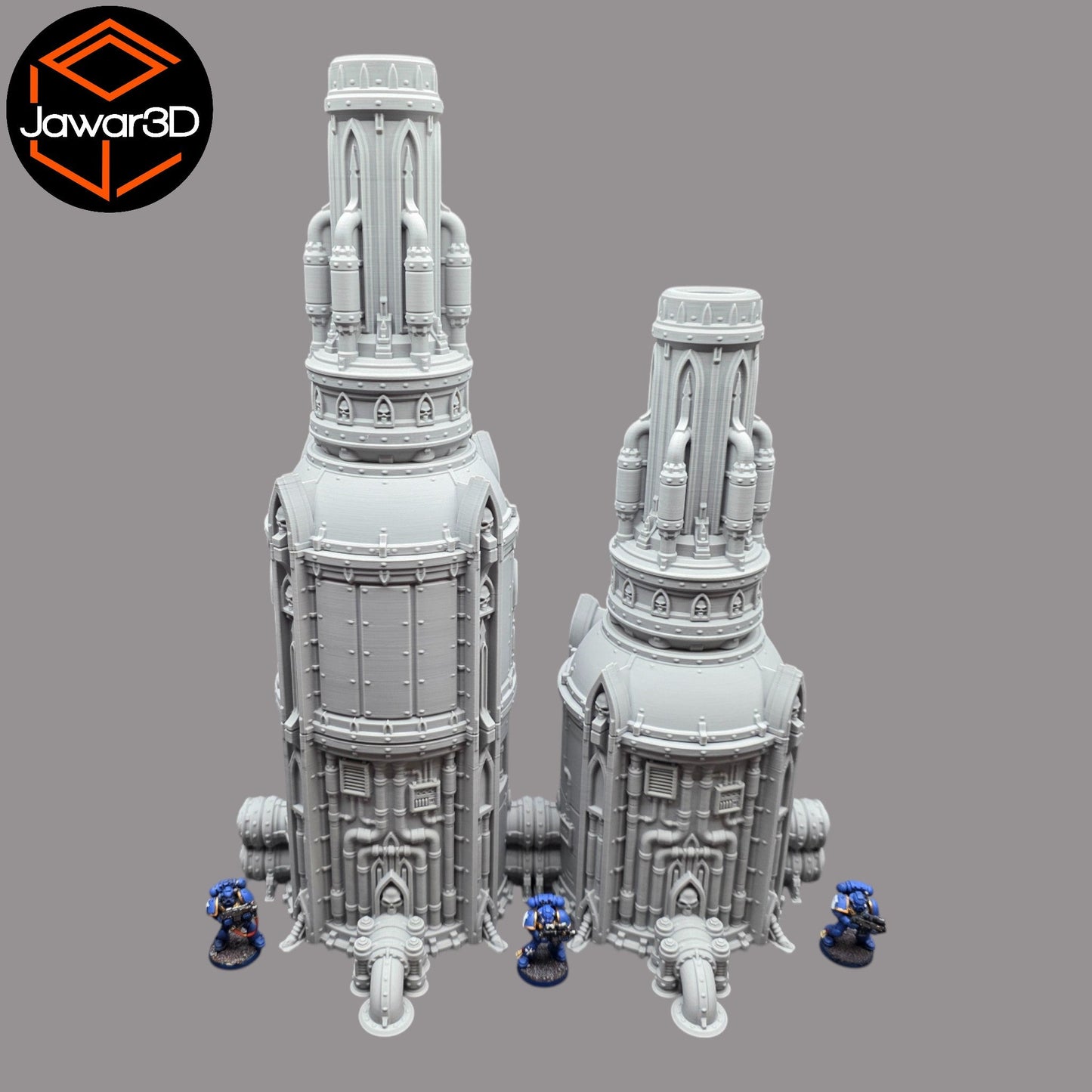 Steel Refinery Assembly #5 - 28mm Wargaming Scatter Terrain Scenery Tabletop - 3D Printed Terrain and Scenery - Geek Gaming Scenics - Jawar3d