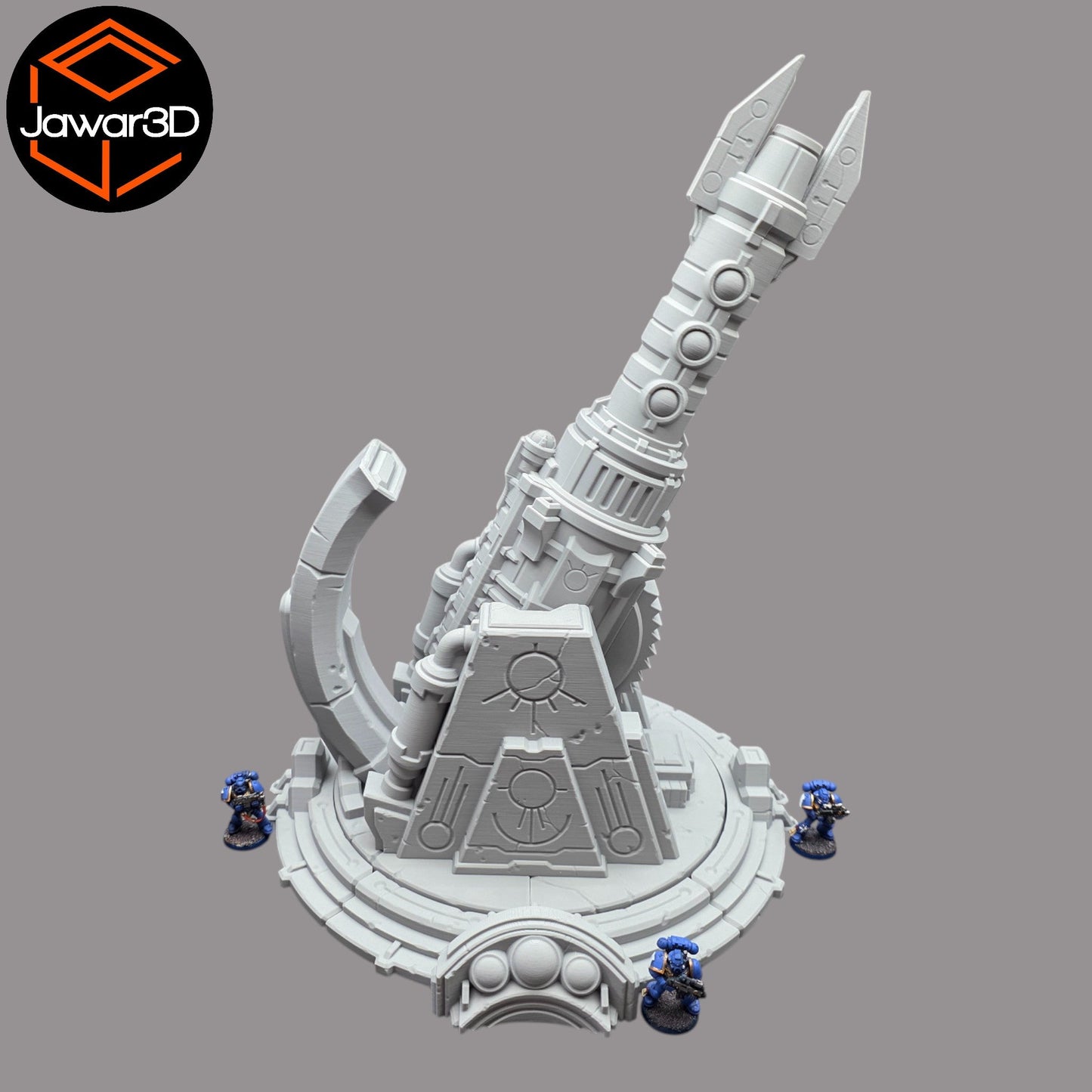 Alien Artifact #1 - 28mm Wargaming Scatter Terrain Scenery Tabletop Miniature - 3D Printed Terrain and Scenery - Geek Gaming Scenics - Jawar3d