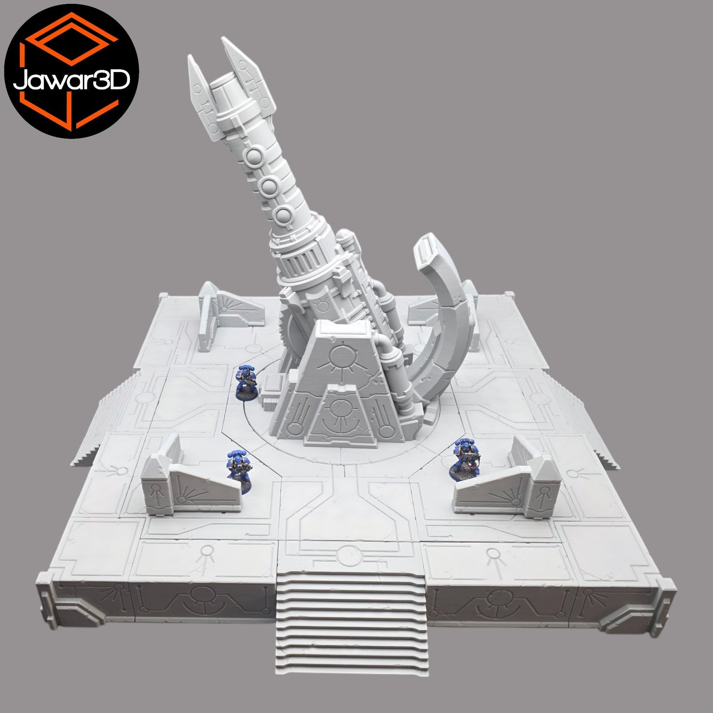 Alien Artifact #3 - 28mm Wargaming Scatter Terrain Scenery Tabletop Miniature - 3D Printed Terrain and Scenery - Geek Gaming Scenics - Jawar3d
