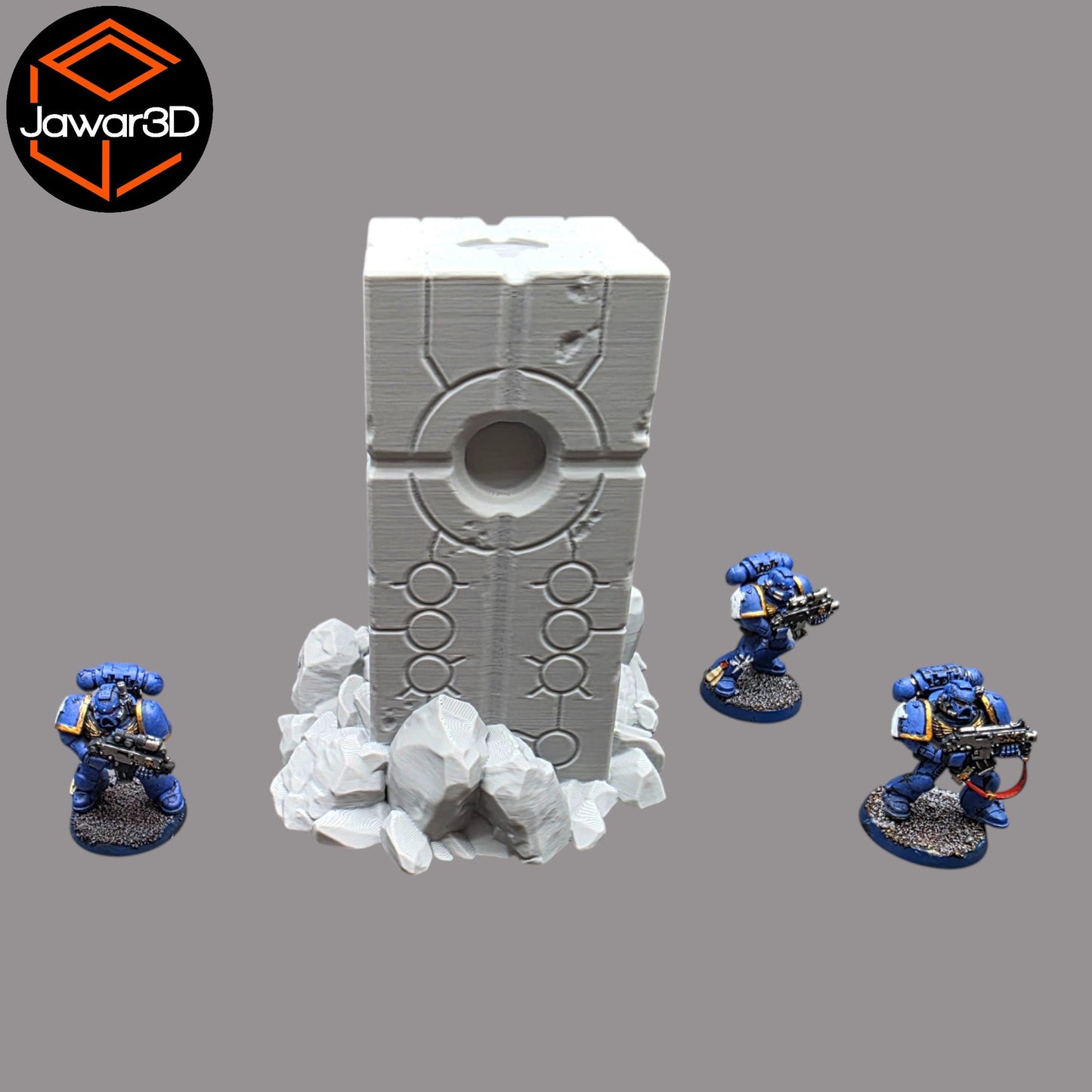Alien Obelisk #2 - 28mm Wargaming Scatter Terrain Scenery Tabletop Miniature - 3D Printed Terrain and Scenery - Geek Gaming Scenics - Jawar3d